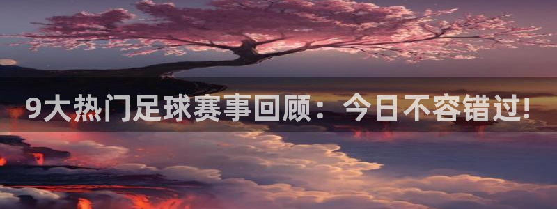 9大热门足球赛事回顾：今日不容错过!