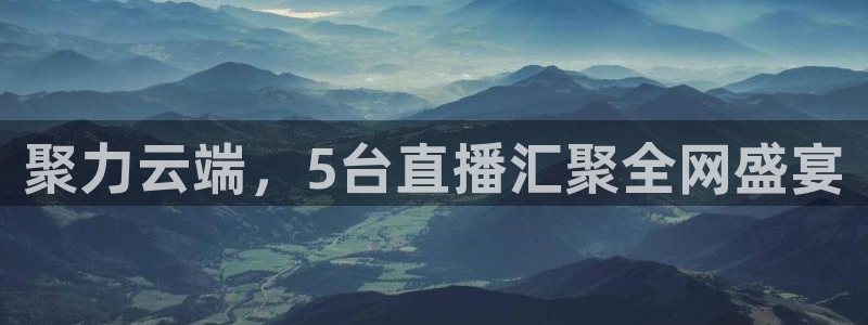 聚力云端，5台直播汇聚全网盛宴