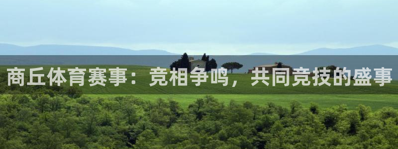 商丘体育赛事：竞相争鸣，共同竞技的盛事